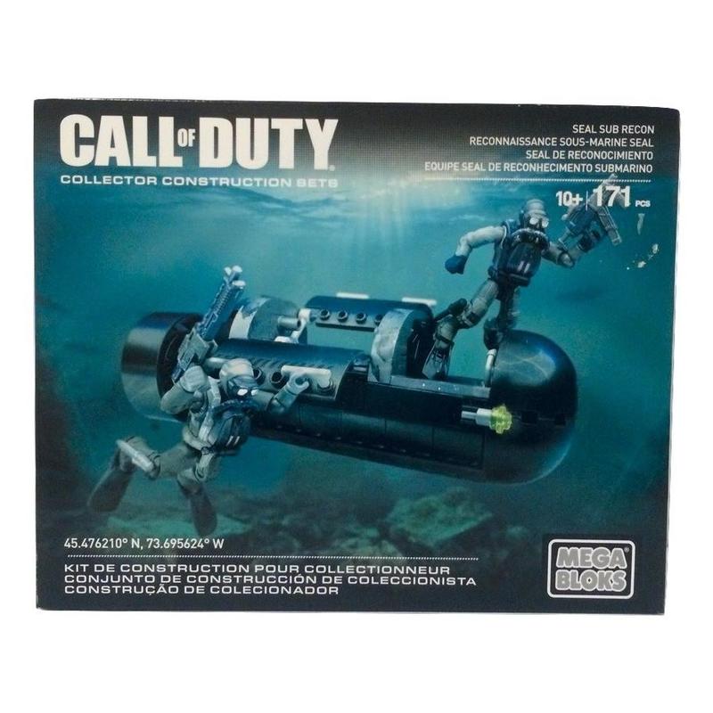 Mega Construx Call of Duty Sous-marin de reconnaissance Seal