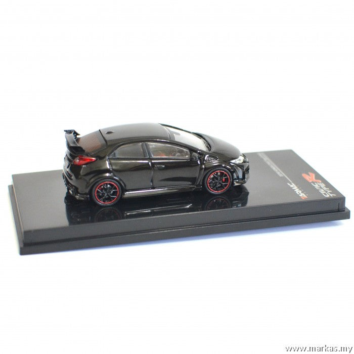 Tarmac Works 1/64 Honda Civic Type R FK2 Noir Cristal Nacré