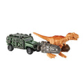 Matchbox Jurassic World Dino Transporters Véhicule Tyranno-Hauler et figurine