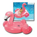 Intex Île gonflable géante Flamant rose 218 x 211 x 135 cm