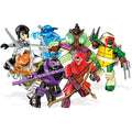 Mega Construx Tortues Ninja Micro Figurines, Ninja Rouge