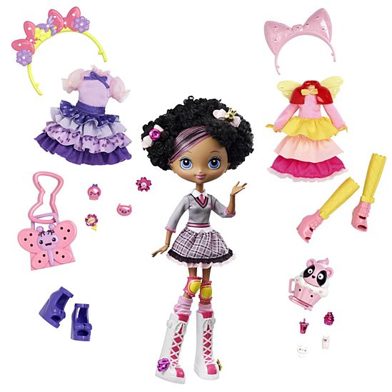 Coffret cadeau Poupée mannequin bébé Kuu Kuu Harajuku avec tenues